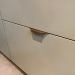 Puxador para Móveis Clean Cava Alumínio Ouro Envelhecido 200mm Aluminium Decor
