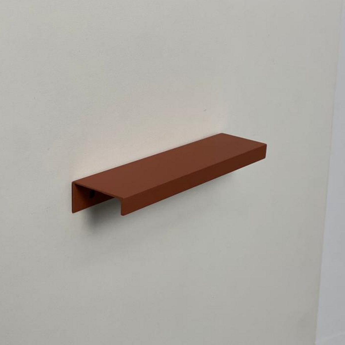 Puxador para Móveis Clean Reto Alumínio Cobre 125mm Aluminium Decor