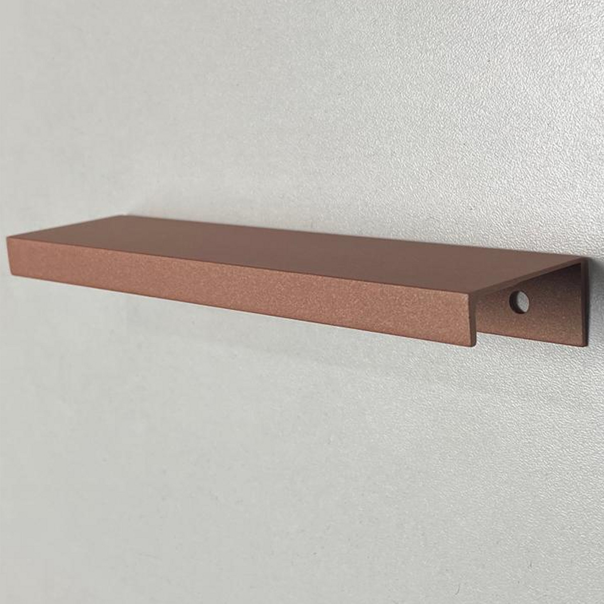Puxador para Móveis Clean Reto Alumínio Cobre 125mm Aluminium Decor