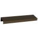Puxador para Móveis Clean Reto Alumínio Ouro Envelhecido 125mm Aluminium Decor