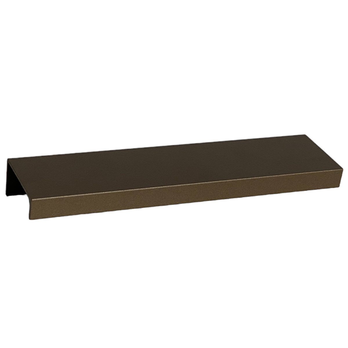 Puxador para Móveis Clean Reto Alumínio Ouro Envelhecido 125mm Aluminium Decor