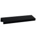 Puxador para Móveis Clean Reto Alumínio Preto 125mm Aluminium Decor