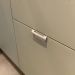 Puxador para Móveis Thin Reto Alumínio Prata 125mm Aluminium Decor