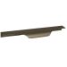 Puxador para Móveis Wave Cava Alumínio Champagne 180mm Aluminium Decor