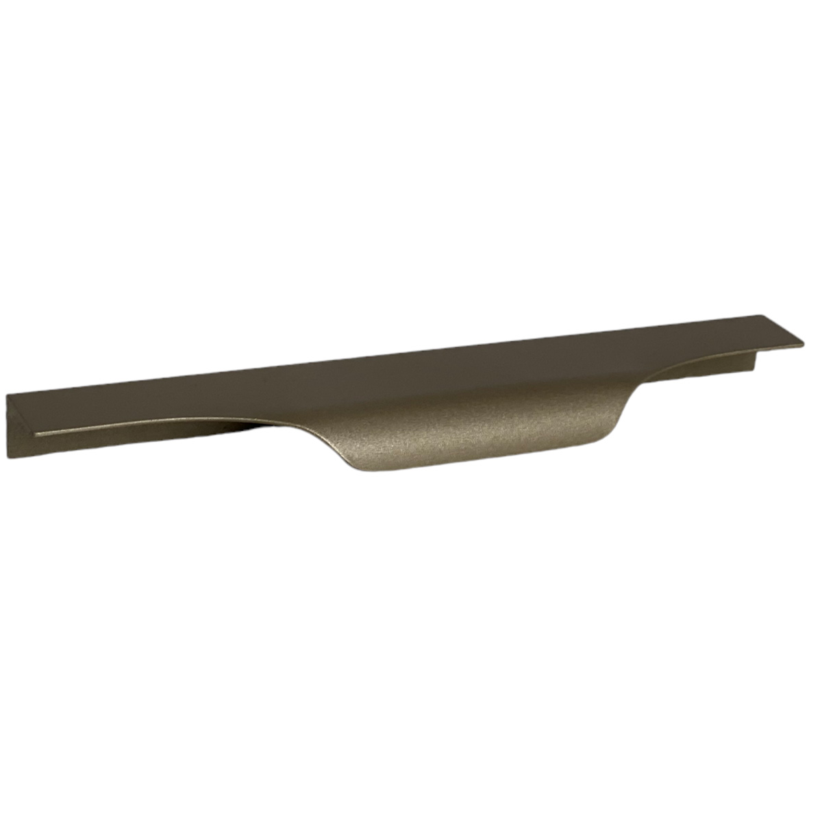 Puxador para Móveis Wave Cava Alumínio Champagne 180mm Aluminium Decor