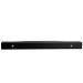Puxador para Móveis Wave Cava Alumínio Preto 180mm Aluminium Decor
