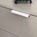 Puxador para Móveis Wave Reto Alumínio Branco 125mm Aluminium Decor