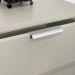 Puxador para Móveis Wave Reto Alumínio Prata 125mm Aluminium Decor