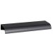 Puxador para Móveis Wave Reto Alumínio Titânio 125mm Aluminium Decor