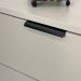 Puxador para Moveis Wave Reto Aluminio Preto 125mm Aluminium Decor