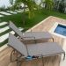 Kit 2 Espreguiçadeiras Piscina Alumínio Fendi Tela Fendi