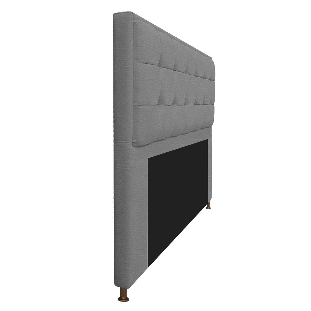 Cabeceira Copenhague 195 cm King Size Corano Cinza - Amarena Móveis