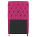 Cabeceira Estofada Cristal 100 cm Solteiro Com Capitonê Suede Pink - Amarena Móveis