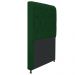 Cabeceira Estofada Cristal 100 cm Solteiro Com Capitonê Suede Verde - Amarena Móveis