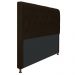 Cabeceira Estofada Cristal 160 cm Queen Size Com Capitonê Corano Marrom - Amarena Móveis