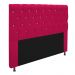 Cabeceira Estofada Cristal 160 cm Queen Size Com Strass Suede Pink - Amarena Móveis