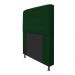Cabeceira Estofada Dama 140 cm Casal Com Botonê  Suede Verde - Amarena Móveis