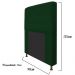 Cabeceira Estofada Dama 90 cm Solteiro Com Botonê  Suede Verde - Amarena Móveis