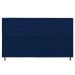 Cabeceira Estofada Damares 195 cm King Size Com Botonê Suede Azul Marinho - Amarena Móveis