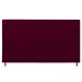 Cabeceira Estofada Damares 195 cm King Size Com Botonê Suede Bordô - Amarena Móveis