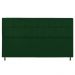 Cabeceira Estofada Damares 195 cm King Size Com Botonê Suede Verde - Amarena Móveis