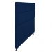 Cabeceira Estofada Damares 90 cm Solteiro Com Botonê  Suede Azul Marinho - Amarena Móveis