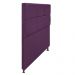 Cabeceira Estofada Damares 90 cm Solteiro Com Botonê  Suede Roxo - Amarena Móveis