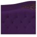 Cabeceira Estofada Yasmim 140 cm Casal Suede Roxo - Amarena Móveis