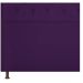 Cabeceira Estofada Yasmim 140 cm Casal Suede Roxo - Amarena Móveis