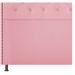 Cabeceira Estofada Yasmim 160 cm Queen Size Suede Rosa Bebê - Amarena Móveis