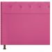 Cabeceira Estofada Yasmim 90 cm Solteiro Suede Pink - Amarena Móveis