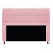 Cabeceira Munique 140 cm Casal Suede Rosa Bebê - Amarena Móveis