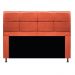 Cabeceira Munique 140 cm Casal Suede Terracota - Amarena Móveis