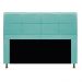 Cabeceira Munique 160 cm Queen Size Suede Azul Tiffany - Amarena Móveis