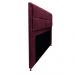 Cabeceira Munique 160 cm Queen Size Suede Bordô - Amarena Móveis