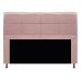 Cabeceira Munique 160 cm Queen Size Suede Rosê - Amarena Móveis