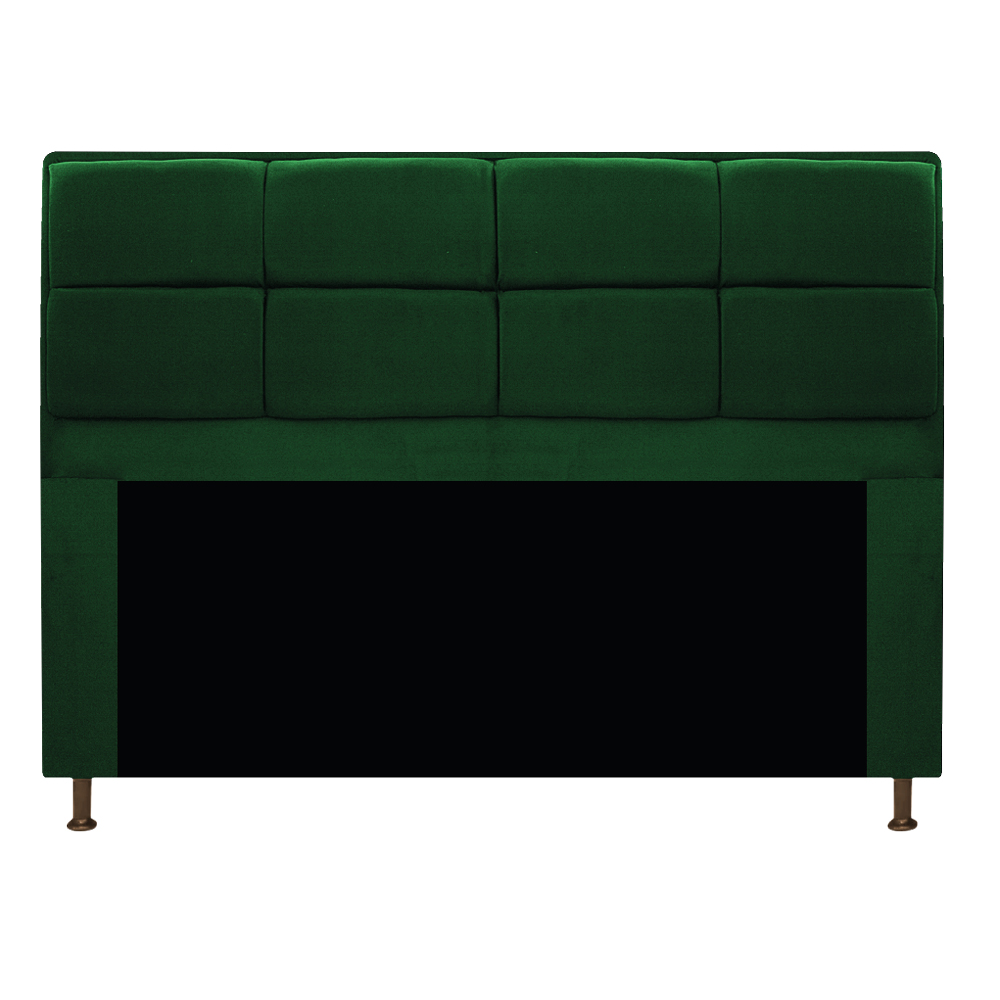 Cabeceira Munique 160 cm Queen Size Suede Verde - Amarena Móveis