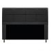 Cabeceira Munique 195 cm King Size Corano Preto - Amarena Móveis