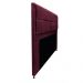 Cabeceira Munique 195 cm King Size Suede Bordô - Amarena Móveis