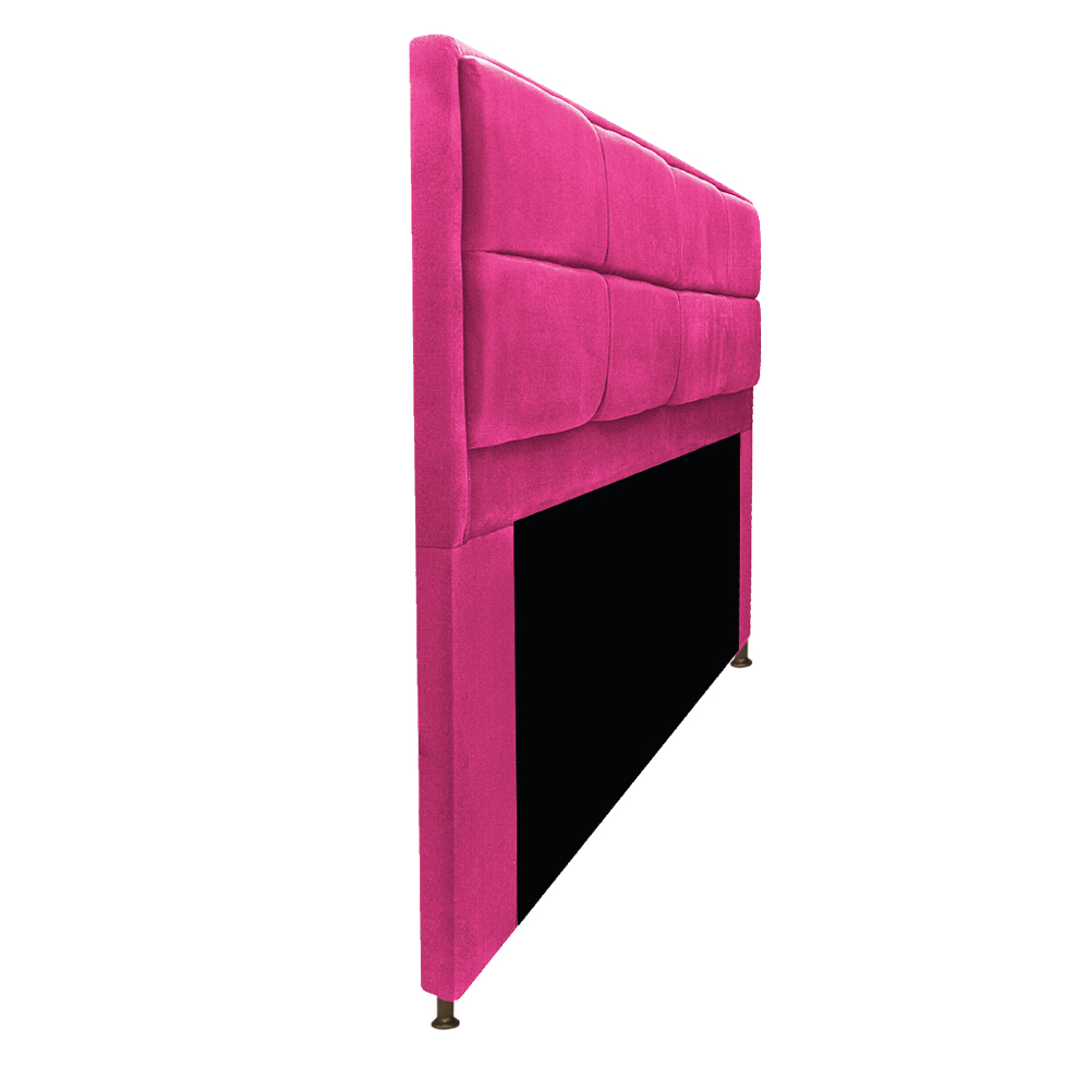 Cabeceira Munique 195 cm King Size Suede Pink - Amarena Móveis