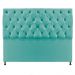 Cabeceira Sofia 140 cm Casal Suede Azul Tiffany - Amarena Móveis