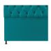 Cabeceira Sofia 140 cm Casal Suede Azul Turquesa - Amarena Móveis