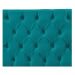 Cabeceira Sofia 140 cm Casal Suede Azul Turquesa - Amarena Móveis