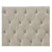 Cabeceira Sofia 140 cm Casal Suede Bege - Amarena Móveis