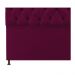 Cabeceira Sofia 140 cm Casal Suede Bordô - Amarena Móveis