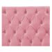 Cabeceira Sofia 140 cm Casal Suede Rosa Bebê - Amarena Móveis