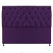 Cabeceira Sofia 140 cm Casal Suede Roxo - Amarena Móveis