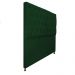 Cabeceira Sofia 140 cm Casal Suede Verde - Amarena Móveis