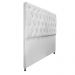 Cabeceira Sofia 160 cm Queen Size Suede Branco - Amarena Móveis