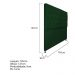 Cabeceira Sofia 195 cm King Size Suede Verde - Amarena Móveis